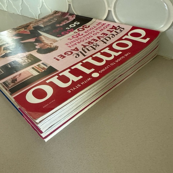 Domino Magazine 2008 2009 6 Issues Magazines lifestyle Decoration Decor House - Picture 15 of 16